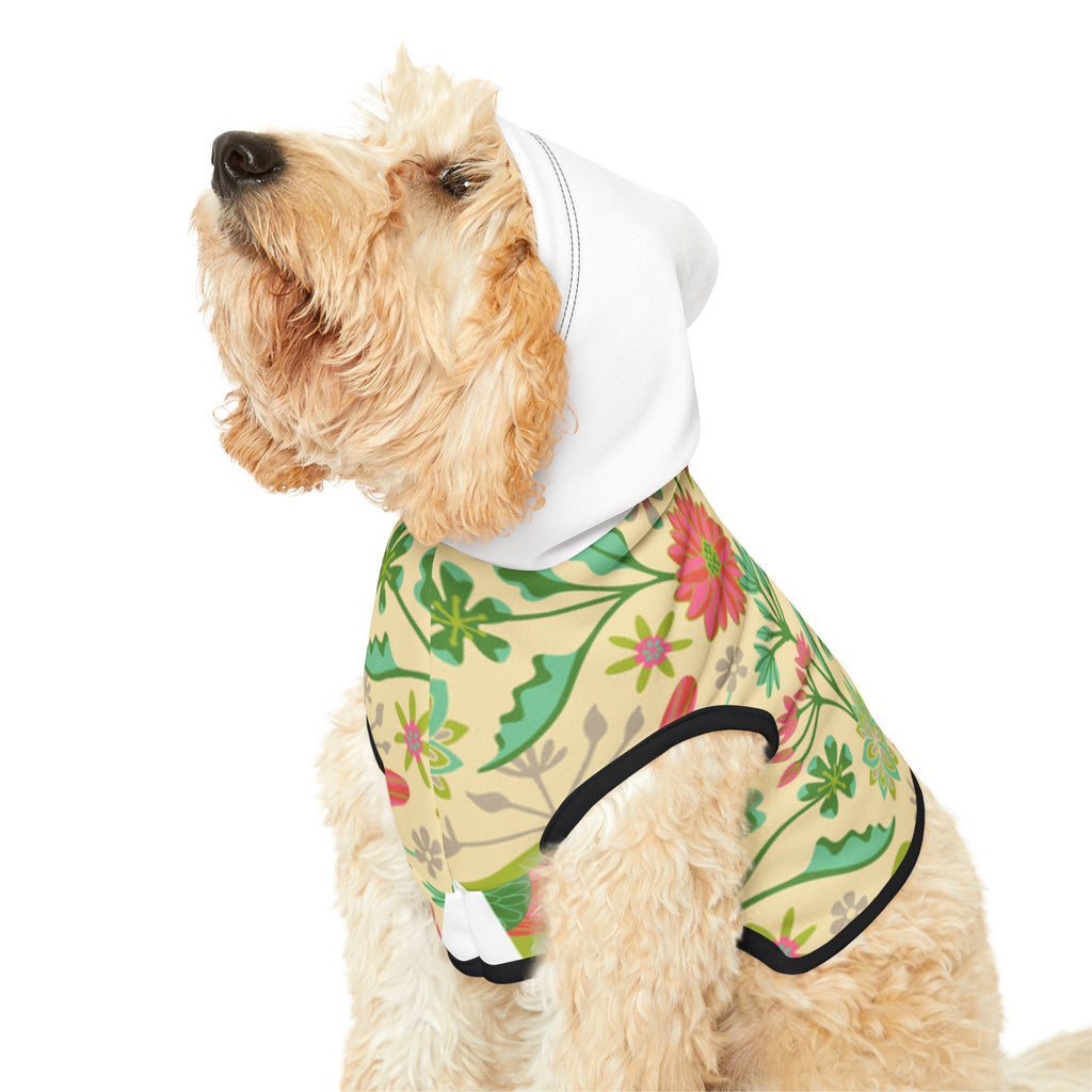 Floral Pattern 1 Pet Hoodie — Print Dog & Cat Hoodie