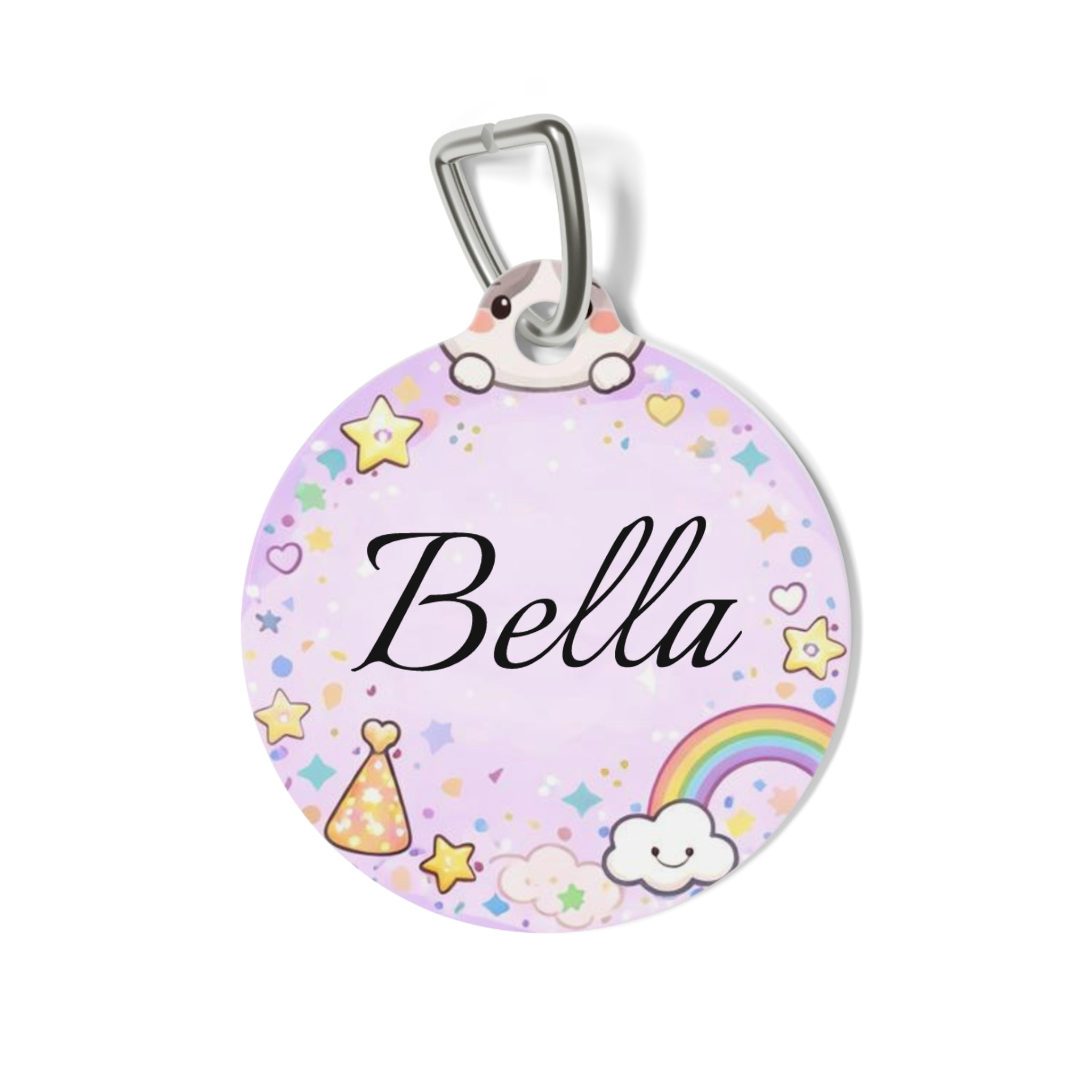 The Autumn Embers Personalized Pet Tag