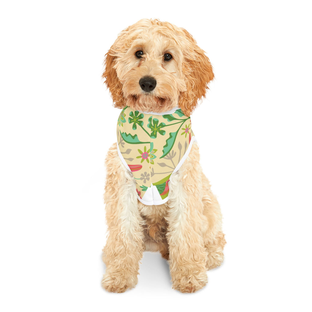 Floral Pattern 1 Pet Hoodie — Print Dog & Cat Hoodie