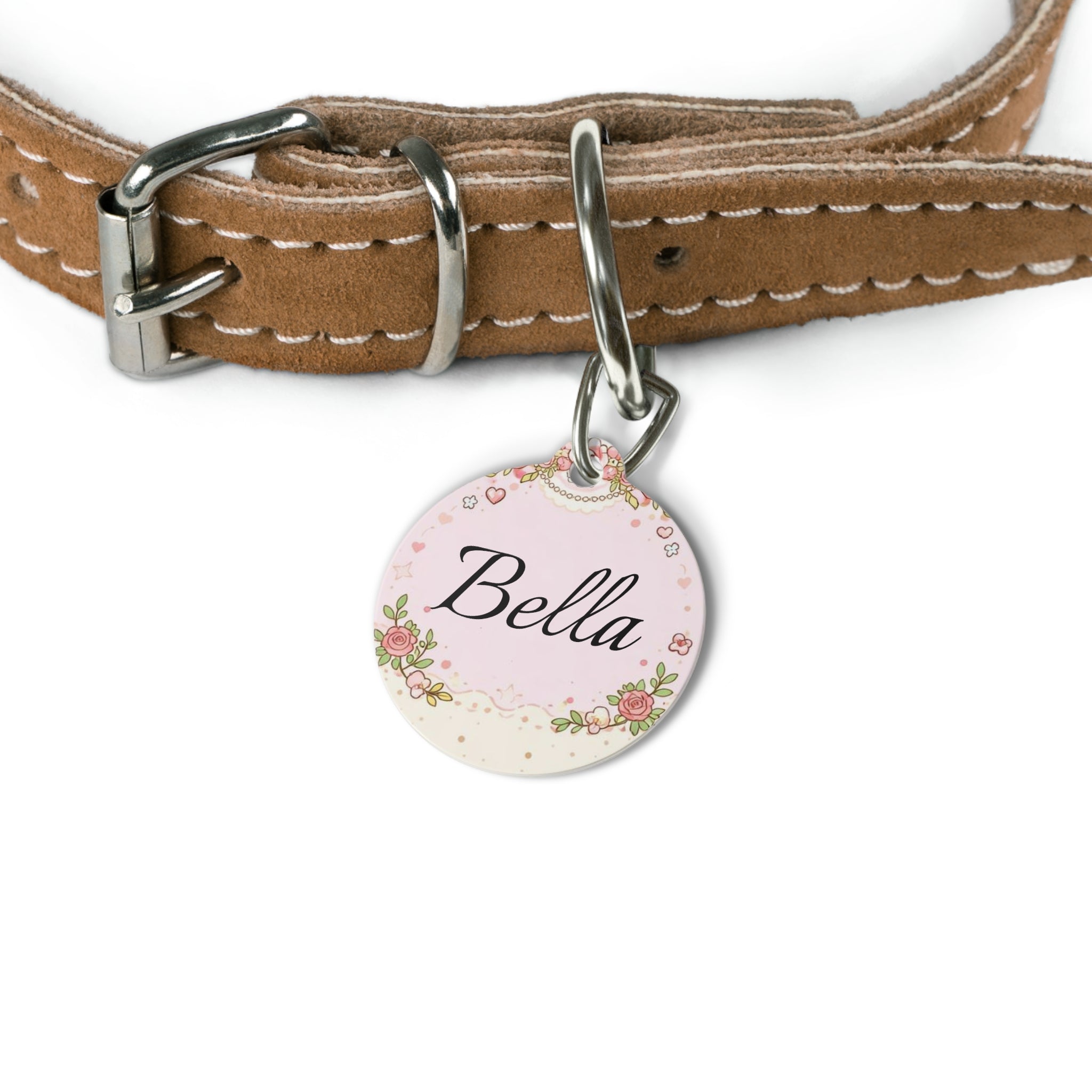 Amber Glow Personalized Pet Tag