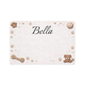 Personalized The Teddy Bear Picnic Pet Food Mat (12x18) — Custom Name Dog Bowl Placemat