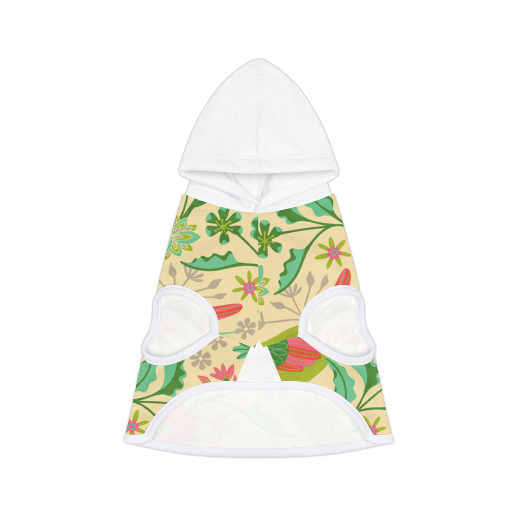 Floral Pattern 1 Pet Hoodie — Print Dog & Cat Hoodie