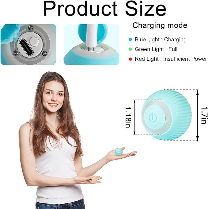 Milo’s SmartPlay Ball Interactive Toy That Keeps Indoor Cats Active