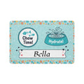 Chow Time Hydrate Pet Food Mat (12x18) — Personalized Dog/Cat Feeding Placemat