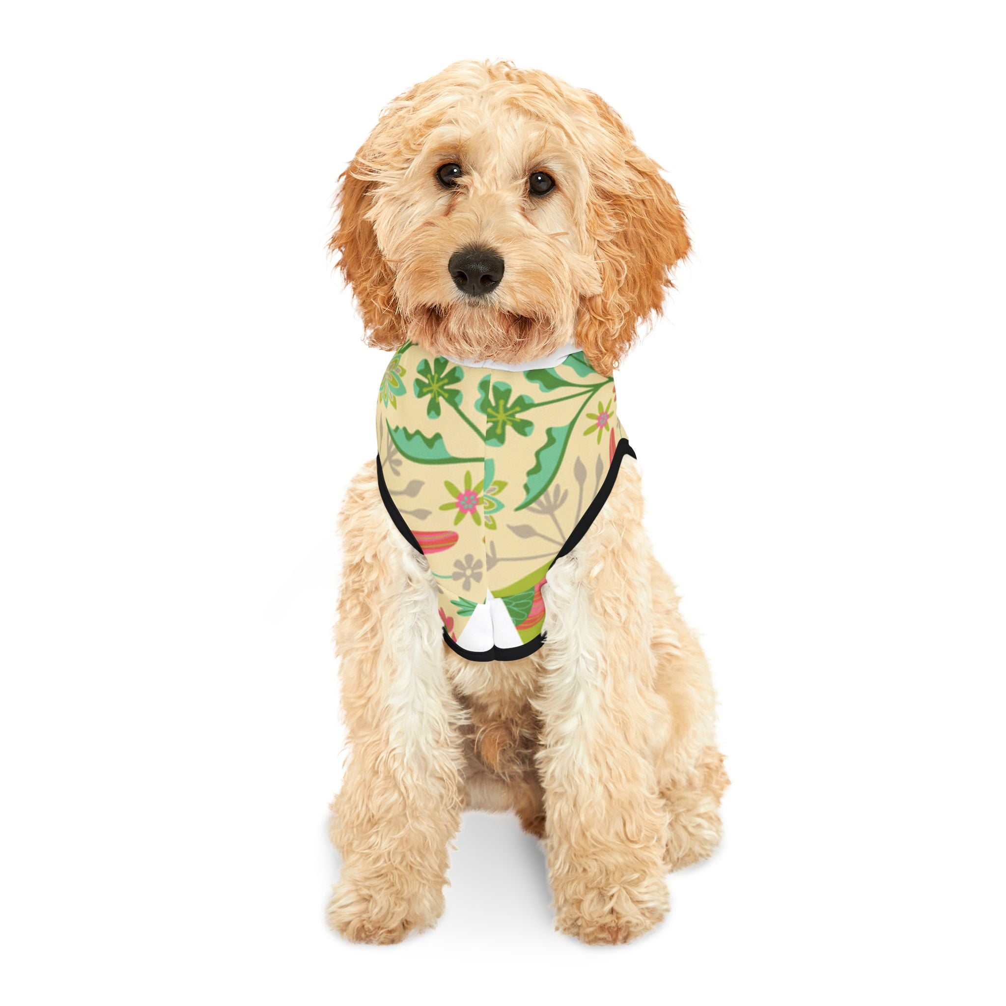 Floral Pattern 1 Pet Hoodie — Print Dog & Cat Hoodie