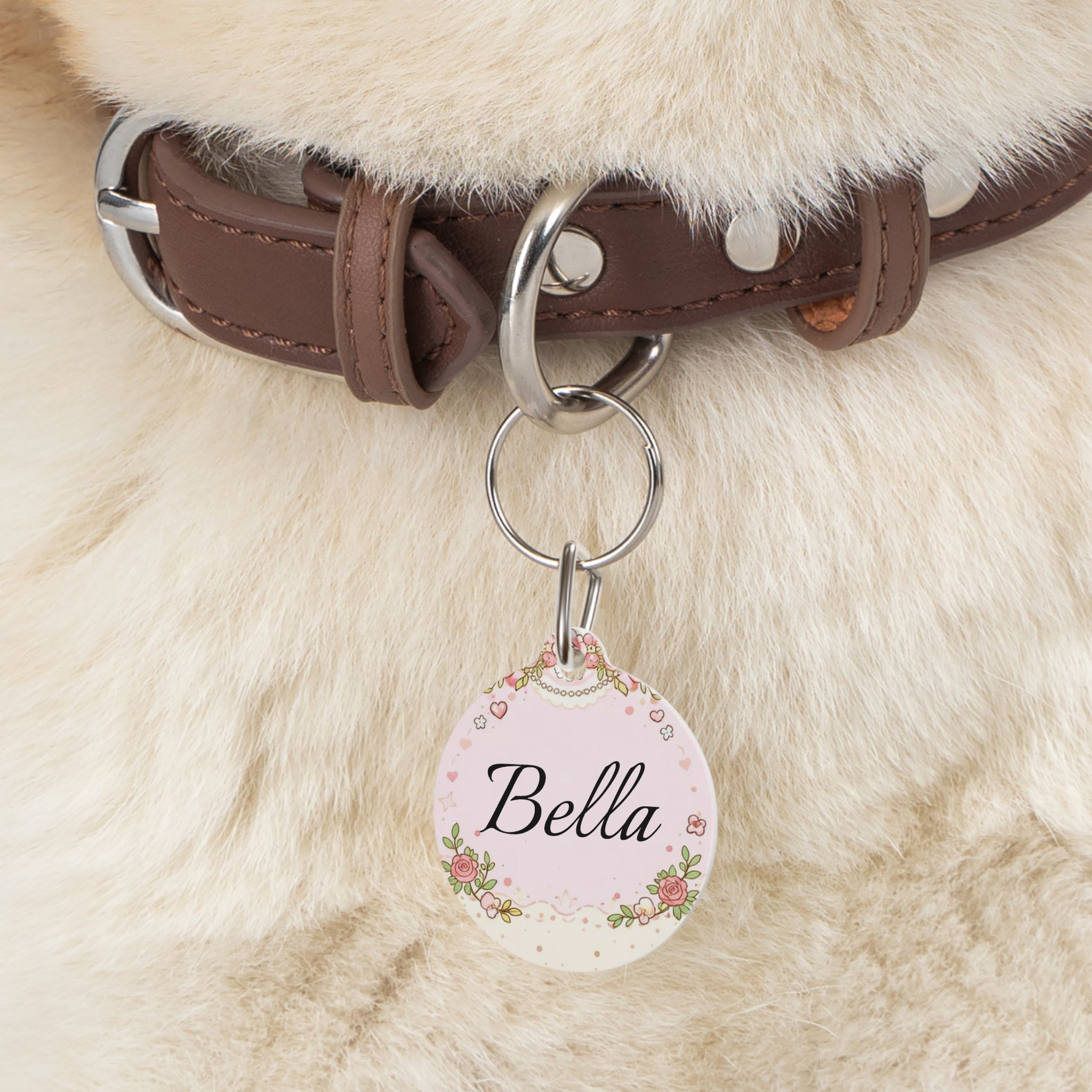 Amber Glow Personalized Pet Tag